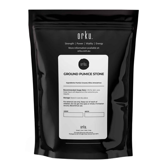 2kg ground pumice stone granular powder from Hlpmedical, eco-friendly exfoliant body scrub and soap additive for fitness use.