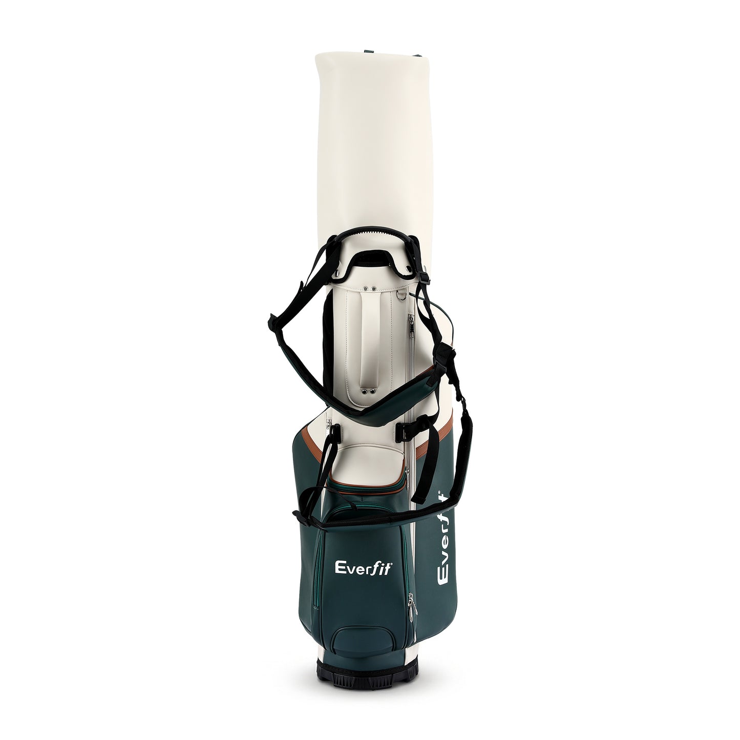 Everfit golf stand bag by Hlpmedical with dual straps, lightweight design, and club divider for easy carrying and organization.