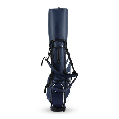 Everfit golf stand bag in blue with dual straps and club divider, lightweight design for easy carrying and organized golf gear.