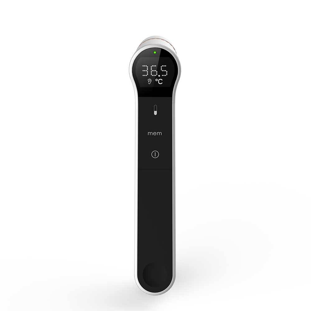 Hlpmedical MedSense Infrared Forehead and Ear Thermometer TFE02, digital medical thermometer for accurate temperature readings.