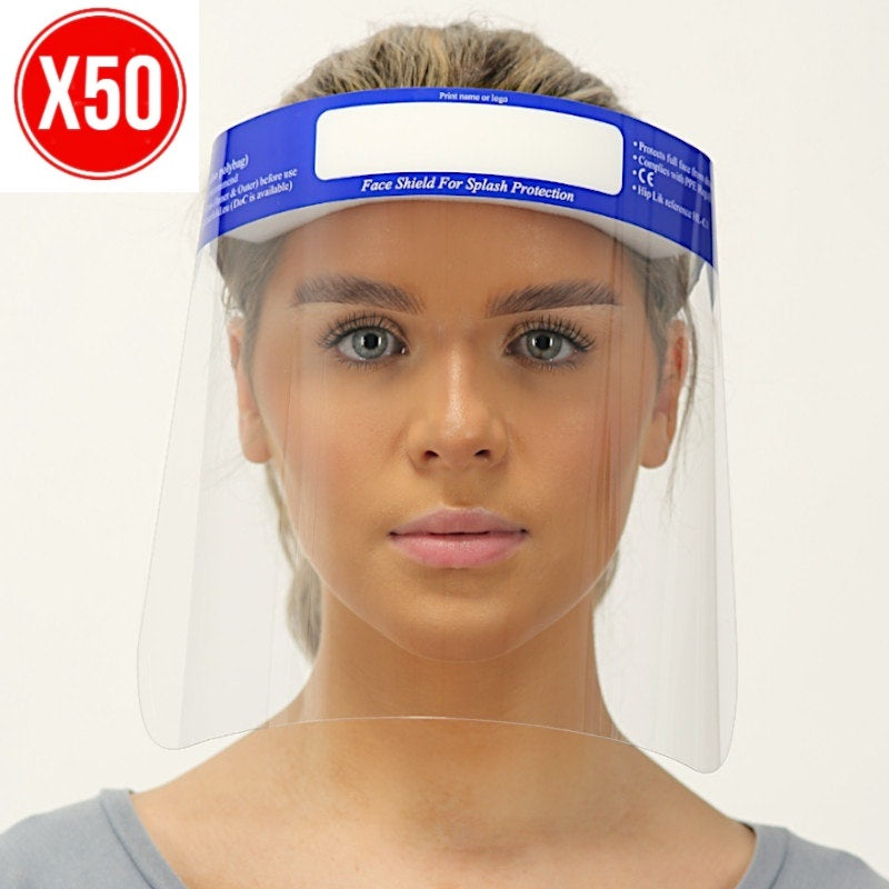 5000 Pack Double Side Anti Fog Face Shield - Face Protection