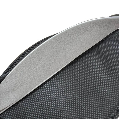Close-up of Hlpmedical Trident Project 3 FFP3 black face mask respirator nose foam for enhanced comfort and protection.