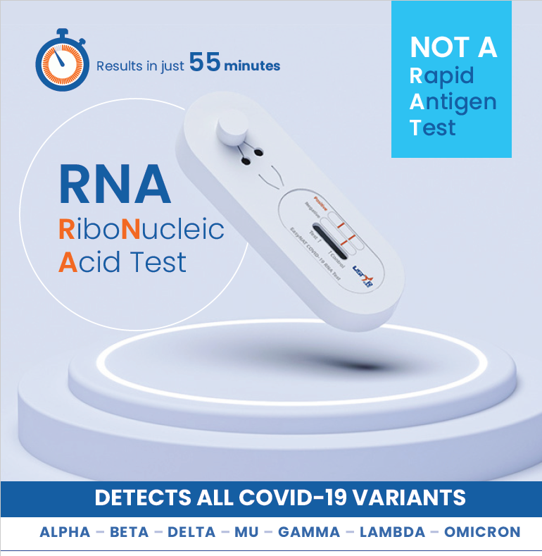 EasyNAT Covid - 19 RNA Self-test kit - 5 PCR Kits