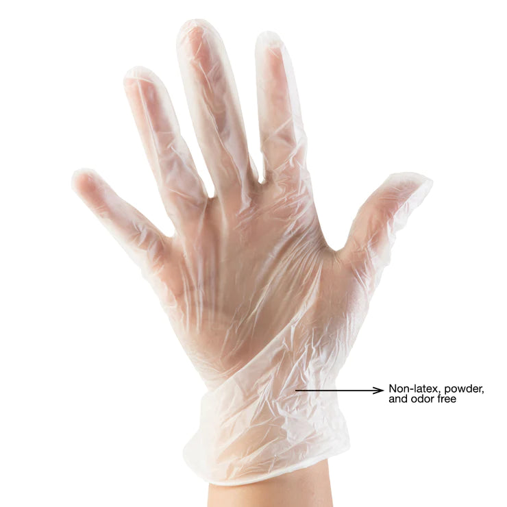 Clear Vinyl Gloves