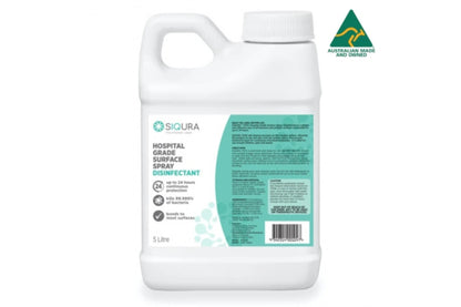 Siqura Hospital Grade Surface Disinfectant *Australian Made* 5 Litre