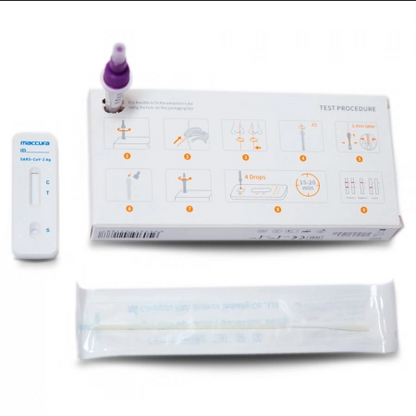 Maccura Covid-19 Rapid Antigen Nasal Swab Self-Test Kit
