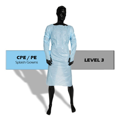 CPE Spalsh Gowns 200pk
