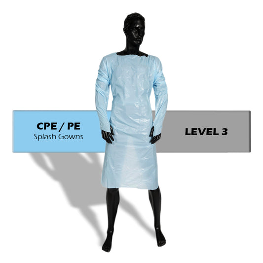 CPE Spalsh Gowns 20pk