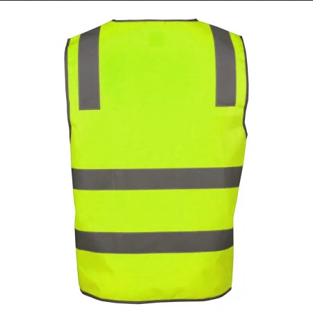 Site Safety Vest H With Zipper - Green 50 PCS