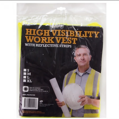 High Visibility Site Safety Vest - Green