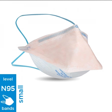 HALYARD FLUIDSHIELD N95 Particulate Filter Respirator Surgical Mask Size Regular 35 Masks