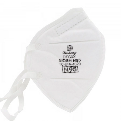 N95 NIOSH Approved Disposable Respirator Face Mask 20 PCS