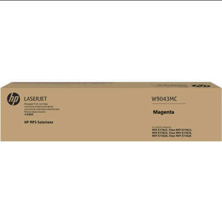 Genuine HP W9193MC [W9043MC] Magenta Managed LaserJet Toner Cartridge 32,000 Pages