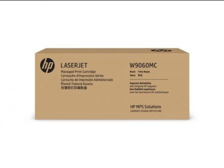 Genuine HP W9060MC Black Toner Cartridge 16,000 Pages E57540dn E55040dn (508X)