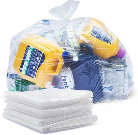 27L Thinkpac White Bin Liners Rubbish Bags 10micron (1,000 Bags)