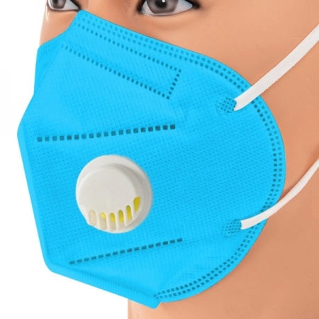 Eagle AG3200V P2 Face Masks With Breathing Valve Flat Fold Individually Wrapped (Box/20)