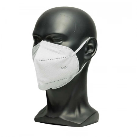 Purnote N95 White Medical Mask Individually Wrapped and Bar Coded - 1 Mask
