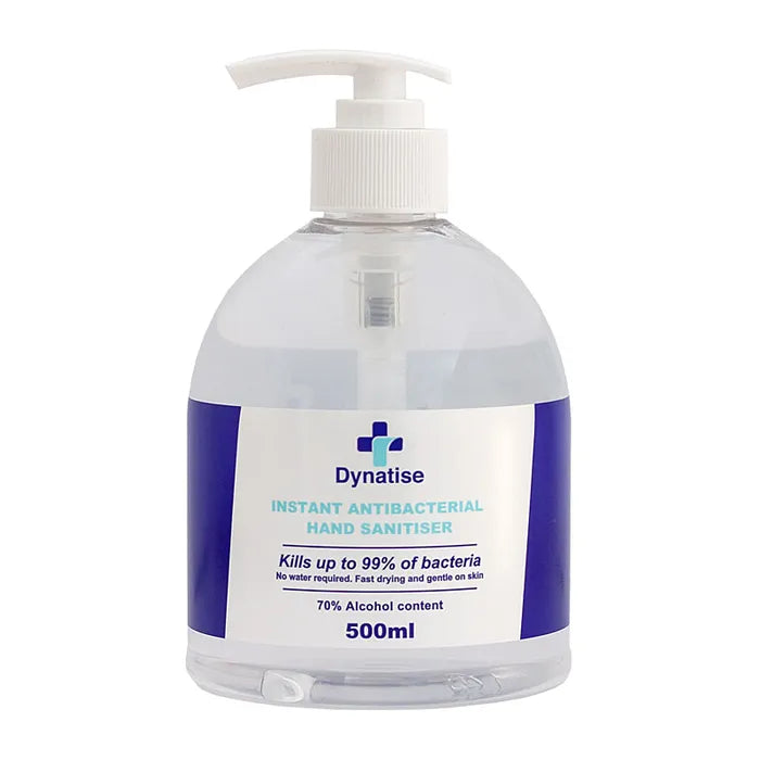 Dynatise Sanitising Gel - 70% Alcohol / 500ml Pump Pack