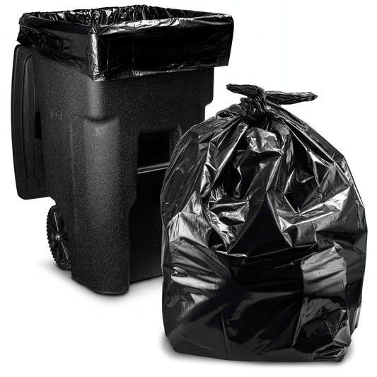 140L Thinkpac Gusseted Seal Heavy Duty Bin Liners Rubbish Bags 32micron (150 Bags)